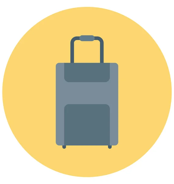 Gepäck Illustration Farbvektor Isoliert Symbol Einfach Editierbar Und Spezielle Verwendung — Stockvektor