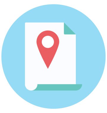 Gezinti illüstrasyon renk vektör izole simge kolay düzenlenebilir ve özel kullanım için boş zaman, seyahat ve Tur 