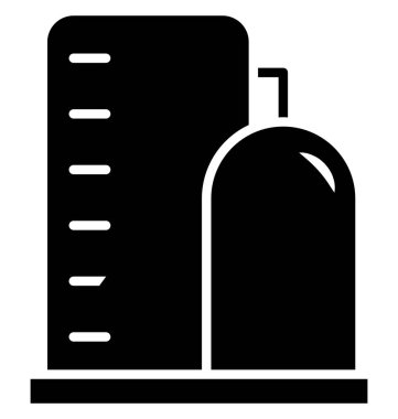 Atık su, izole vektör simge kolayca değiştirilebilir veya düzenleme kazan