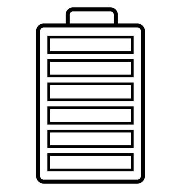 Pil şarj, pil seviyesi, simge kolayca değiştirilebilir veya düzenleme