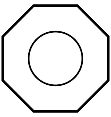 Bolt, İnşaat ekipmanları izole vektör simge kolayca değiştirilebilir veya düzenleme