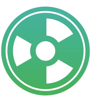 Tehlike, nükleer vektör simgesi