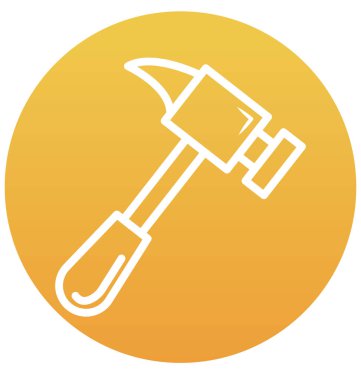 Yapılandırma, izole vektör simge kolayca değiştirilebilir veya düzenleme garaj aracı