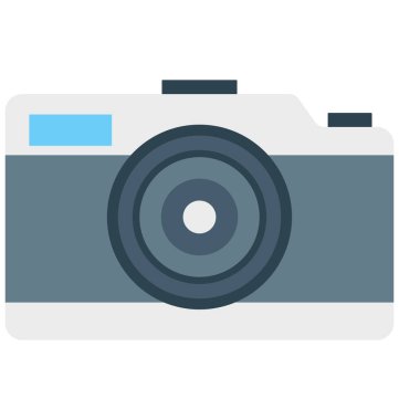 Hangi olmak kolayca düzenleyebilir veya değişikliğin kamera izole vektör simgesi