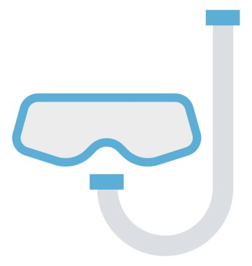 Kolayca yayına hazırlamak olabilir veya değişikliğin izole vektör simgesi şnorkel 