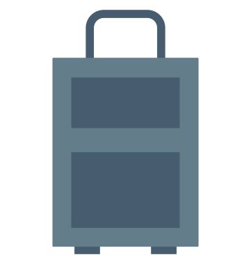 Bagaj, Bagaj izole hangi kolayca yayına hazırlamak olabilir veya değişikliğin vektör simge