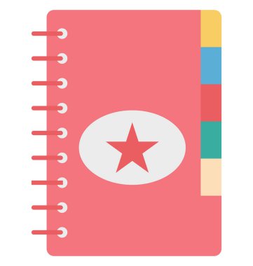 günlük, kağıt izole hangi kolayca yayına hazırlamak olabilir veya değişikliğin vektör simge