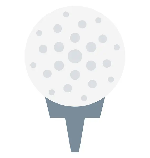 Golf Hit Icône Vectorielle Isolée Qui Peut Être Facilement Éditer — Image vectorielle