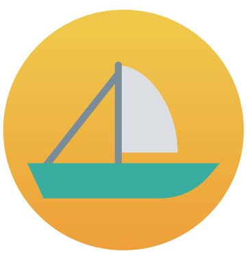 Kolayca yayına hazırlamak olabilir veya değişikliğin izole vektör simgesi gemi