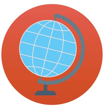 Kolayca yayına hazırlamak olabilir veya değişikliğin izole vektör simgesi küre