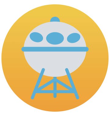 Olmak kolayca düzenleyebilir veya değişikliğin hava balon izole vektör simgesi