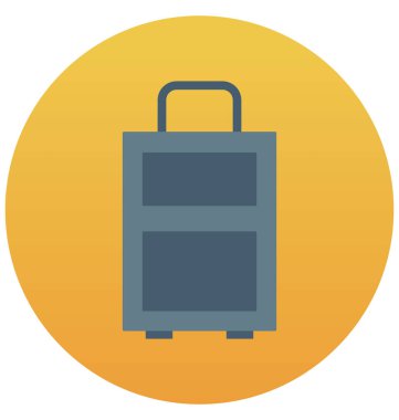 Bagaj, Bagaj izole hangi kolayca yayına hazırlamak olabilir veya değişikliğin vektör simge