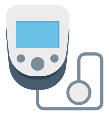 BP operatör renk illüstrasyon vektör simgesi