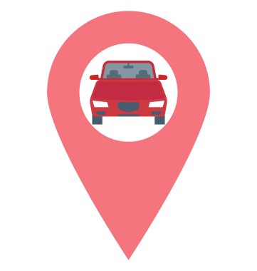 Otoyol vektör çizim renkli