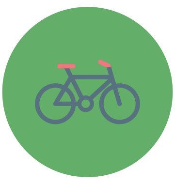 Döngüsü renk illüstrasyon vektör simgesi