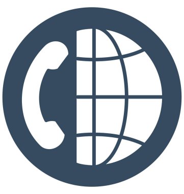 İletişim, konferans araması izole vektör simgesi-ebilmek var olmak kolayca düzenleyebilir ve değiştirebilirsiniz 