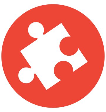 İş çözümleri, bulmaca izole vektör simgesi-ebilmek var olmak kolayca düzenleyebilir ve değiştirebilirsiniz 