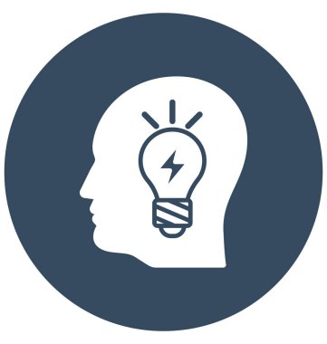 Beyin gücü, beyin fırtınası izole vektör kutsal kişilerin resmi-ebilmek var olmak kolayca düzenleyebilir ve değiştirebilirsiniz 