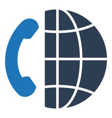 İletişim, konferans araması izole vektör simgesi-ebilmek var olmak kolayca düzenleyebilir ve değiştirebilirsiniz 