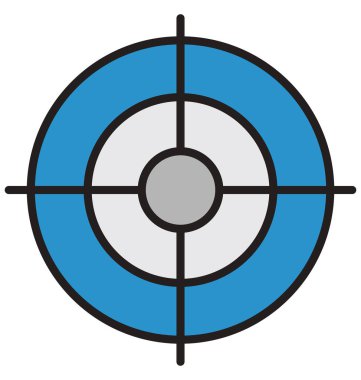 Beklentileri, iş hedefi izole vektör simgesi-ebilmek var olmak kolayca düzenleyebilir ve değiştirebilirsiniz 