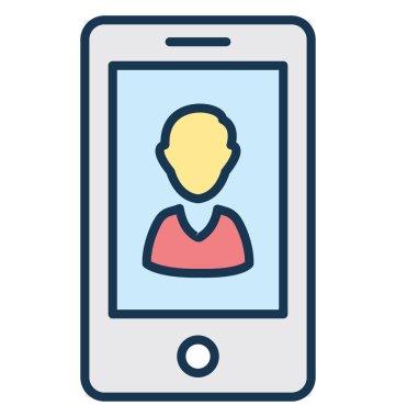 Görüntülü sohbet, sohbet izole vektör simgesi-ebilmek var olmak kolayca düzenleyebilir ve değiştirebilirsiniz 