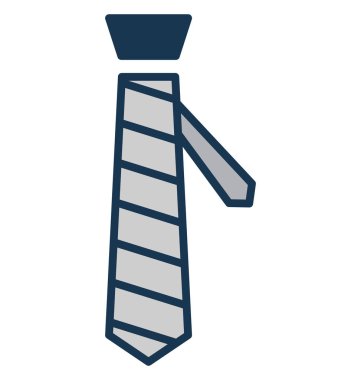 kravat, kravat izole vektör simgesi-ebilmek var olmak kolayca düzenleyebilir ve değiştirebilirsiniz 