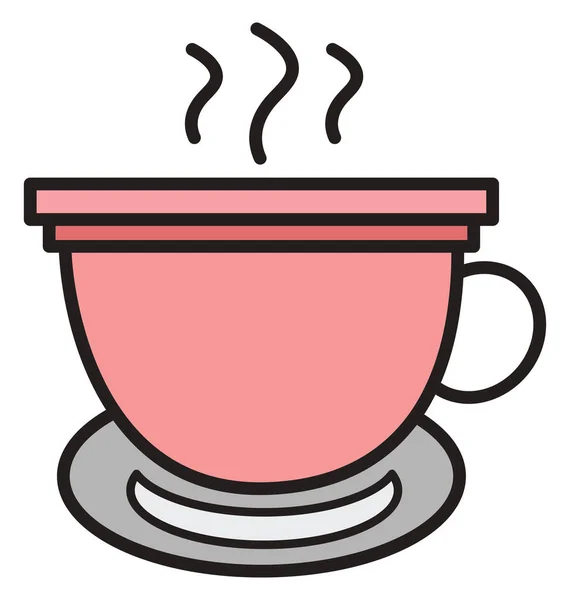 Kaffepaus Cup Isolerade Vektor Ikonen Kan Vara Enkelt Redigera Och — Stock vektor