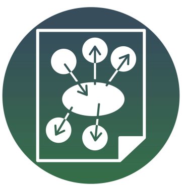 İş planı, pazarlama planı izole vektör simgesi-ebilmek var olmak kolayca düzenleyebilir ve değiştirebilirsiniz 