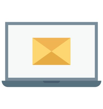 Olmak kolayca düzenleyebilir veya değiştirilen e-posta pazarlama izole vektör simgesi