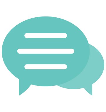 İzole kolayca simge düzenleme vektör sohbet veya değişikliğin