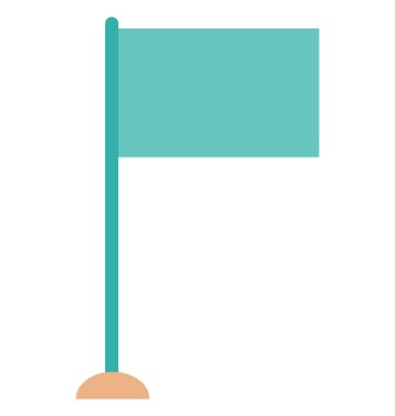 İzole kolayca simge Düzenle veya değişikliğin vektör bayrak