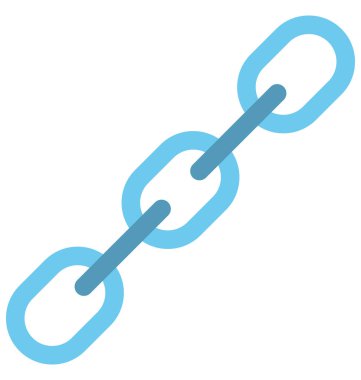 Olmak kolayca düzenleyebilir veya değiştirilmiş bağ izole vektör simgesi