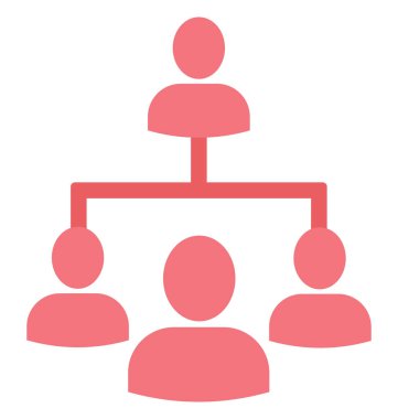 Olmak kolayca düzenleyebilir veya değiştirilen lideri izole vektör simgesi