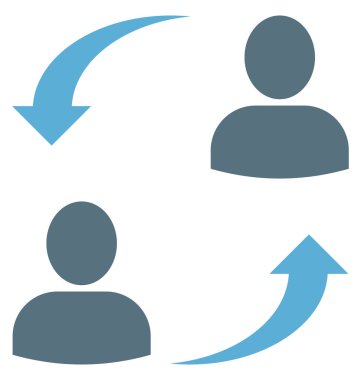 Olmak kolayca düzenleyebilir veya değiştirilen iletişim izole vektör simgesi