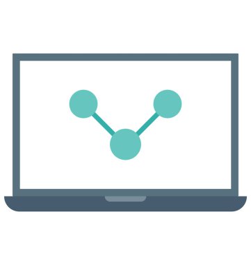 Olmak kolayca düzenleyebilir veya değiştirilen Seo grafik izole vektör simgesi