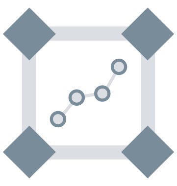 Olmak kolayca düzenleyebilir veya değiştirilen analytics izole vektör simgesi