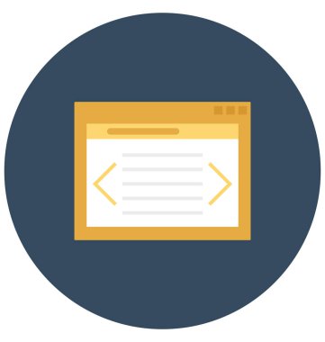 Olmak kolayca düzenleyebilir veya değiştirilmiş web kaymak izole vektör simgesi