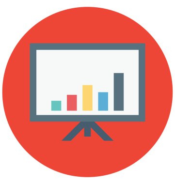 Sunu izole kolayca simge Düzenle veya değişikliğin vektör grafik