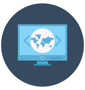 Olmak kolayca düzenleyebilir veya değiştirdiğiniz özel kodlama izole vektör simge