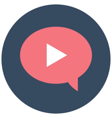 Olmak kolayca düzenleyebilir veya değiştirilmiş video mesaj izole vektör simgesi