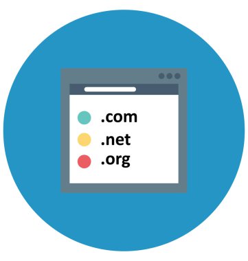 Olmak kolayca düzenleyebilir veya değiştirilmiş web etki alanı izole vektör simgesi
