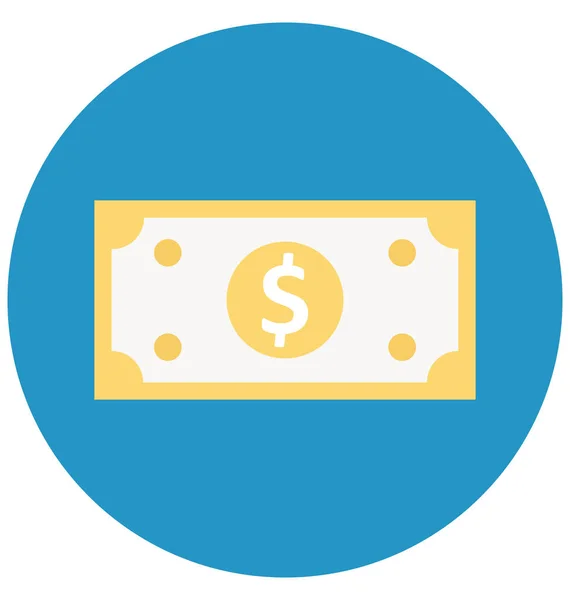 Icono Vector Aislado Paper Money Que Puede Editar Modificar Fácilmente — Vector de stock
