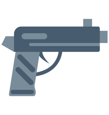 Tabanca renk izole vektör kolayca değiştirilebilir ve Düzenle simgesi. 