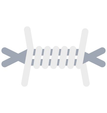 İp renk izole vektör kolayca değiştirilebilir ve Düzenle simgesi. 