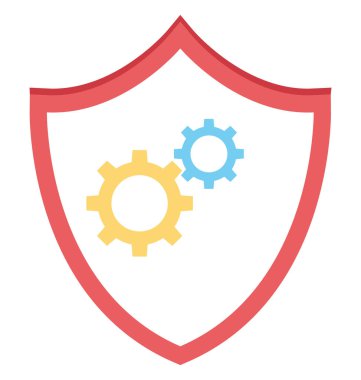 Dijital sistem renk izole vektör kolayca değiştirilebilir ve Düzenle simgesini. 