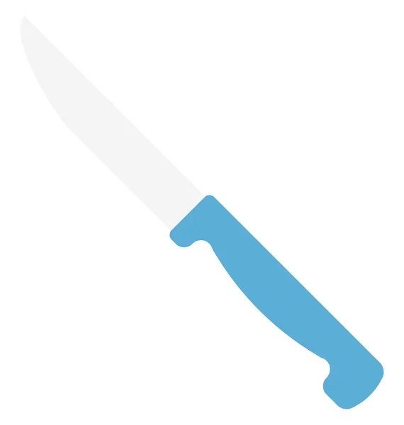 Messer Farblich Isoliertes Vektorsymbol Das Leicht Verändert Und Bearbeitet Werden — Stockvektor