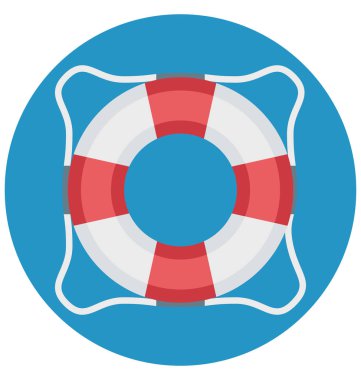 Yeleğini renk izole vektör kolayca değiştirilebilir ve Düzenle simgesi. 