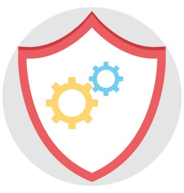 Dijital sistem renk izole vektör kolayca değiştirilebilir ve Düzenle simgesini. 