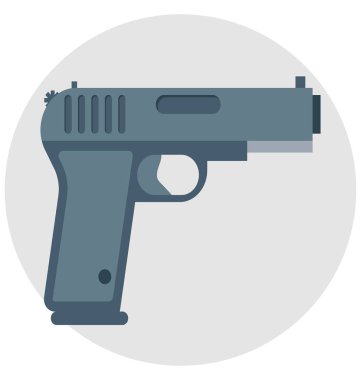 Tabanca renk izole vektör kolayca değiştirilebilir ve Düzenle simgesi. 