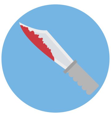 Cinayet renk izole vektör kolayca değiştirilebilir ve Düzenle simgesi. 